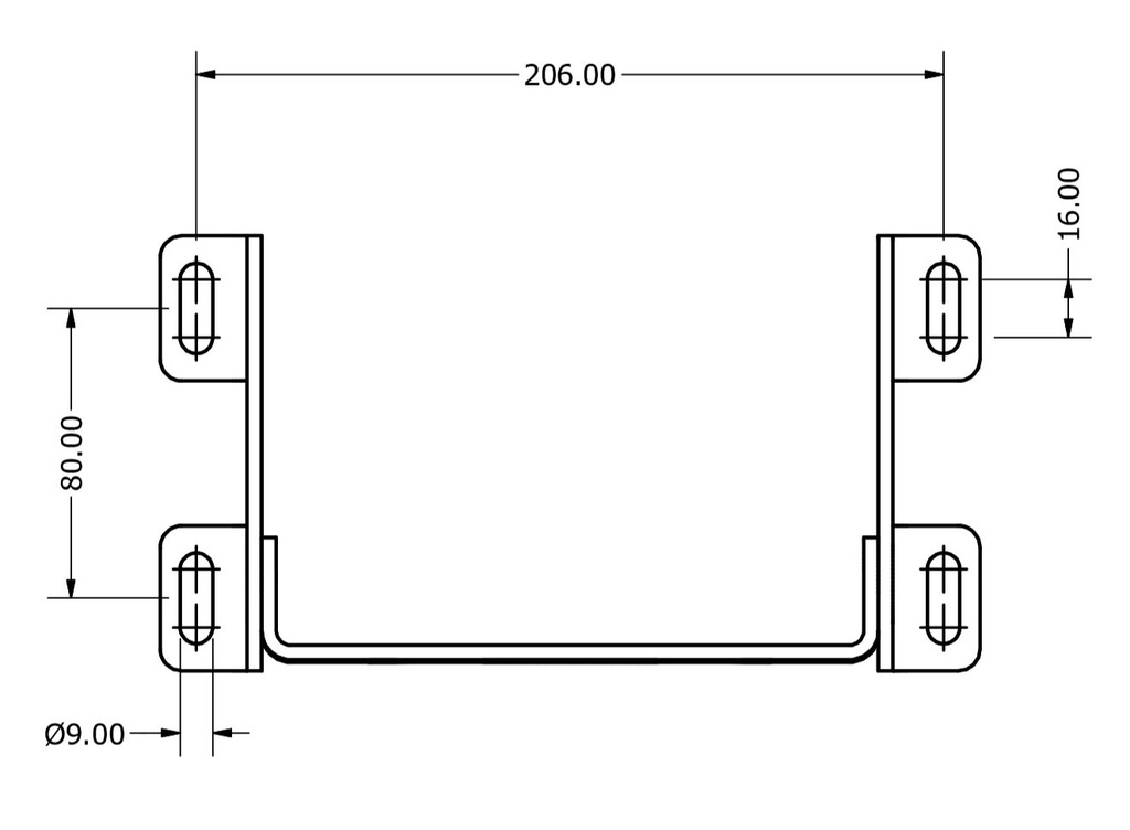 Servo motor holder 3